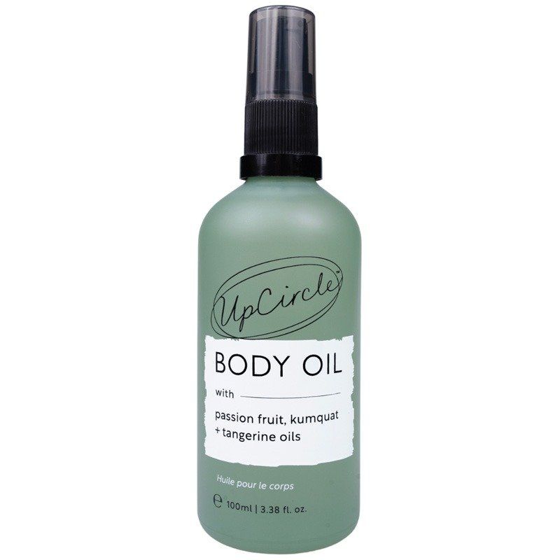 UpCircle Hydrating Body Oil in Green - Image 1