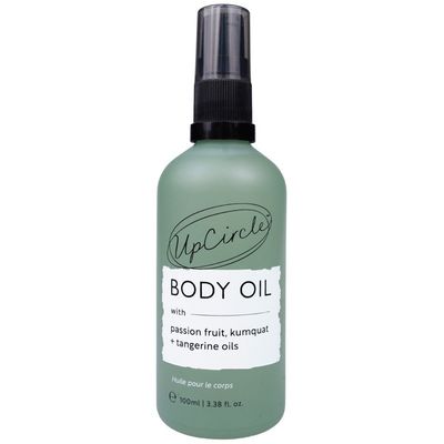 UpCircle Hydrating Body Oil in Green
