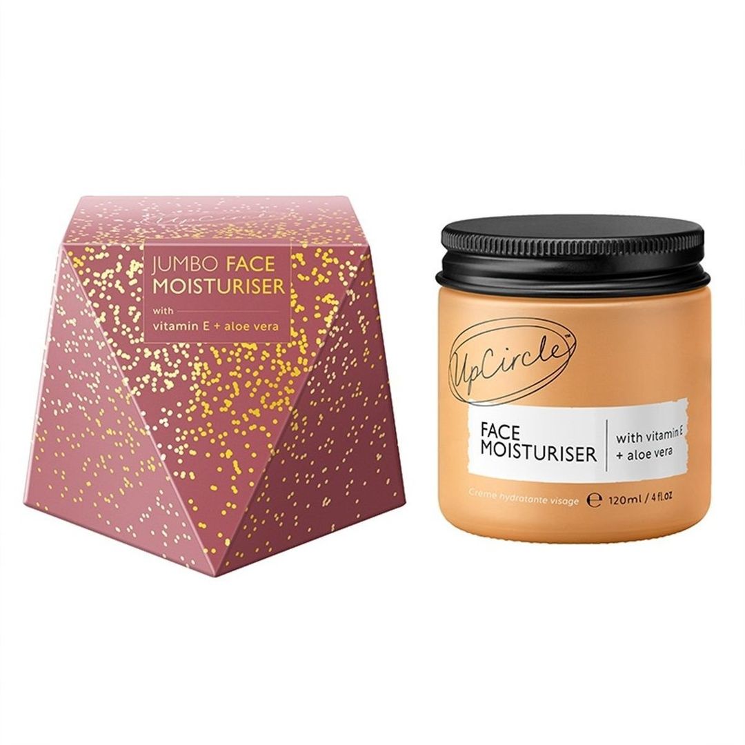 UpCircle Jumbo Face Moisturiser with Vitamin E + Aloe Vera 120ml (Worth £43.98!) - Image 1