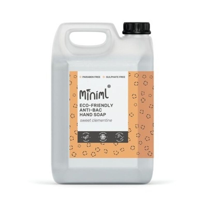 Miniml Anti-Bac Hand Wash Sweet Clementine 5L - Image 1