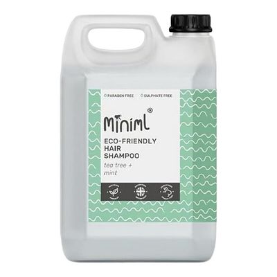 Miniml Clarifying Shampoo for Oily Hair Refreshing Tea Tree & Mint 5L