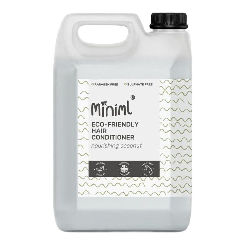 Miniml Hydrating Conditioner for Dry Hair Indulgent Coconut 5L Refill - Image 1