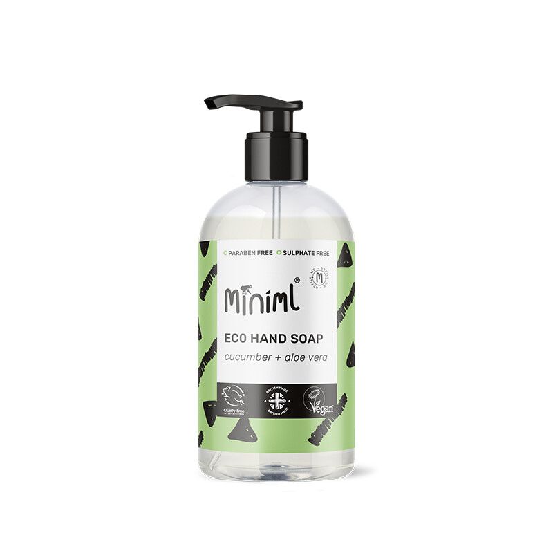Miniml Hand Wash Cucumber & Aloe Vera 500ml - Image 1
