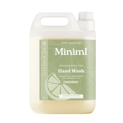 MINIML Hand Wash Refreshing Lime & Basil 5l in Clear