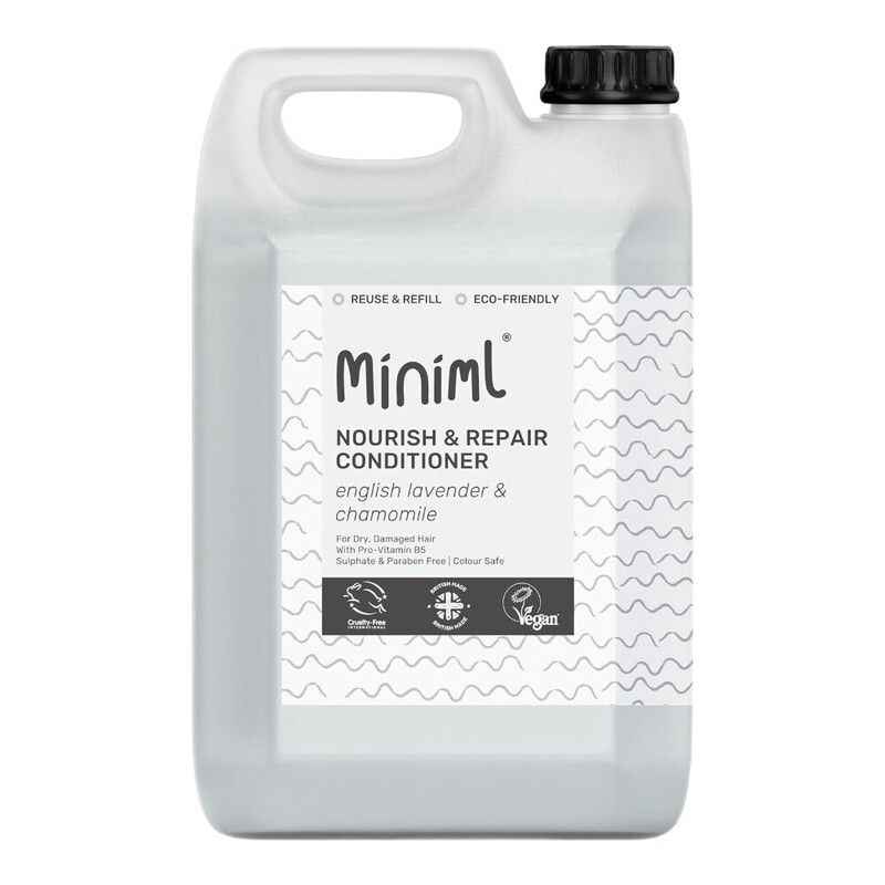 Miniml Nourishing Conditioner for Dry Hair Calming Lavender 5L Refill - Image 1