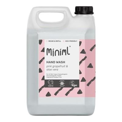 Miniml Hand Wash Pink Grapefruit 5L Refill MIN388