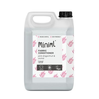 Miniml Fabric Conditioner Pink Dragonfruit + Orchid 5L Refill MIN396