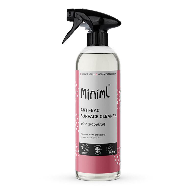 Miniml Anti-Bac Surface Cleaner Grapefruit 750ml Bottle MIN398 - Image 1