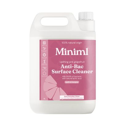 Miniml Anti-Bac Surface Cleaner Grapefruit 5L Refill MIN399