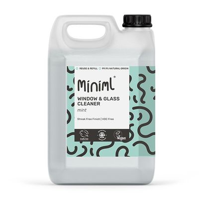 Miniml Window + Glass Cleaner Mint 5L Refill MIN401