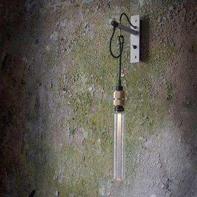 Buster + Punch RHW-25329 Hooked Wall Light Stone - Brass
