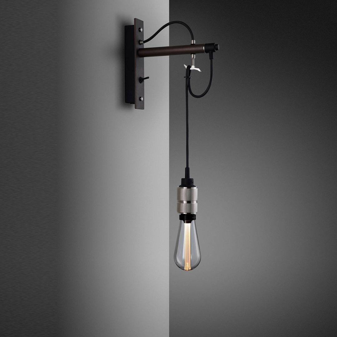 Buster + Punch RHW-19334 Hooked Wall Light Graphite - Steel - Image 1