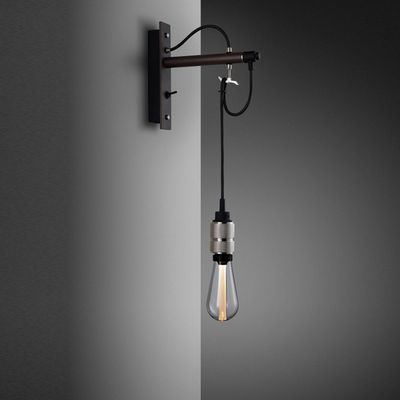 Buster + Punch RHW-19334 Hooked Wall Light Graphite - Steel