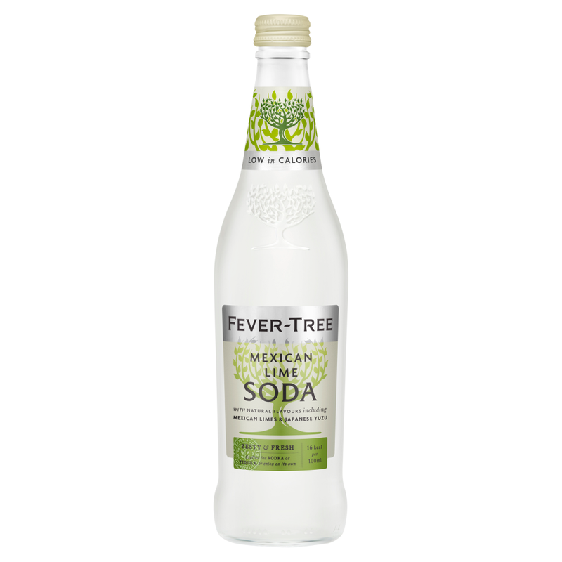 Fever-Tree Mexican Lime Soda Multipack, 8 x 500 ml - Image 1