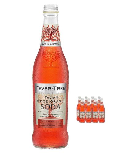 Fever-Tree Italian Blood Orange Soda Multipack, 8 x 500 ml - Thumbnail 2