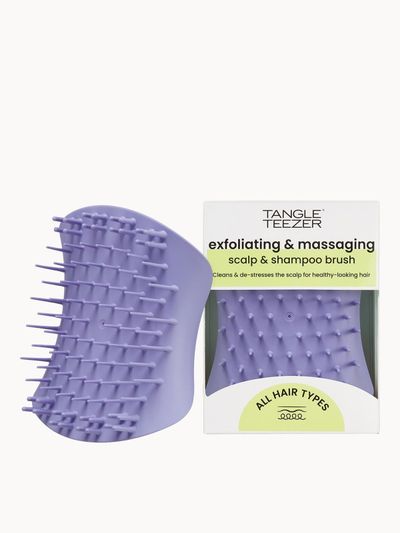 Tangle Teezer Women's The Scalp Exfoliator & Massager - Lavender Lite in Purple