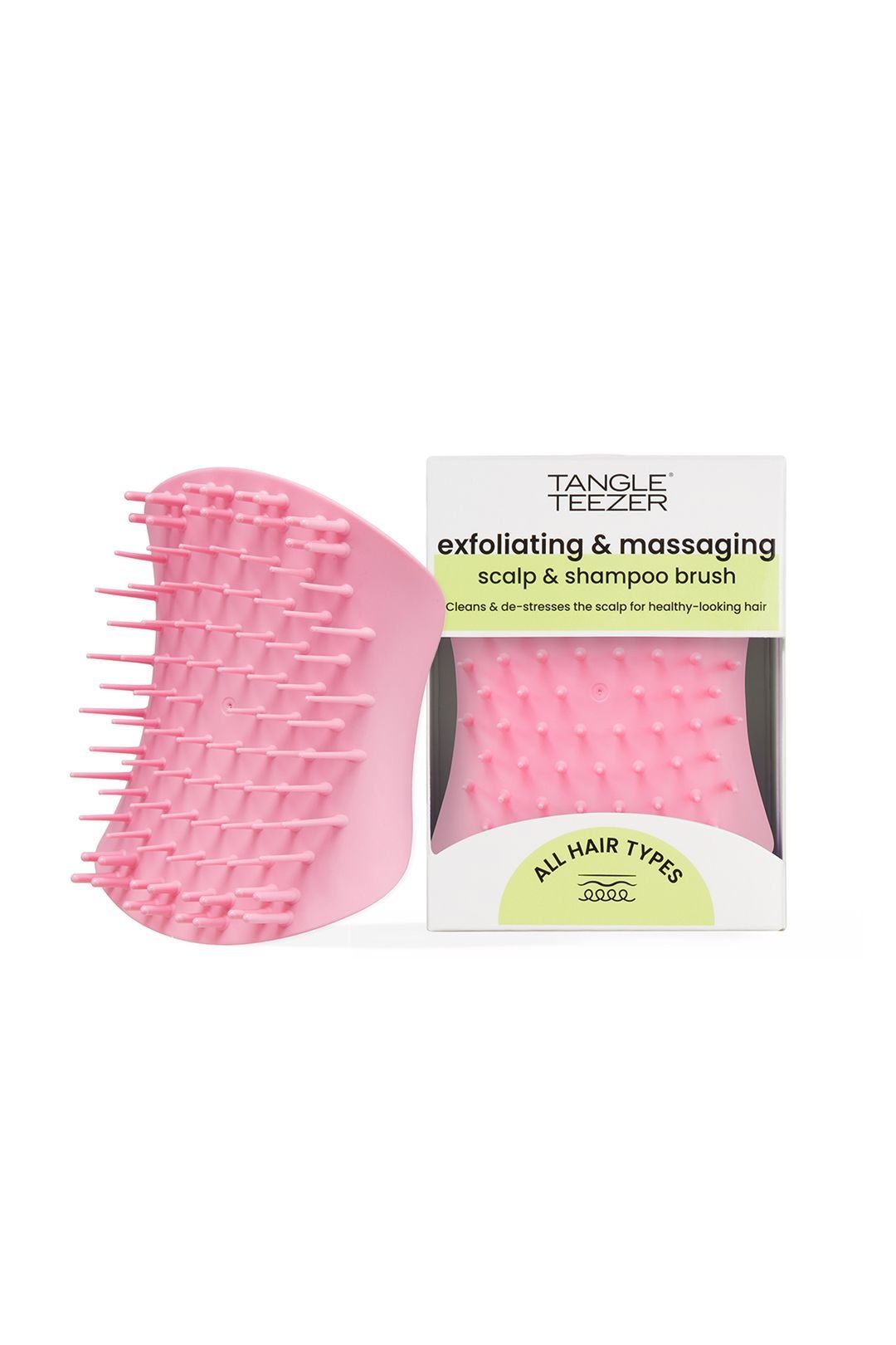 Tangle Teezer Women's The Scalp Exfoliator & Massager - Pretty Pink - Image 1