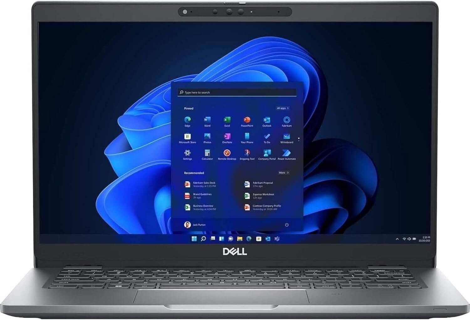 A2C Dell Latitude 5330 Intel® Core™ i5 i5-1235U Laptop 33.8 cm (13.3") Full HD 16 GB DDR4-SDRAM 256 GB SSD Wi-Fi 5 (802.11ac) Windows 11 Pro UK English Grey - Image 1