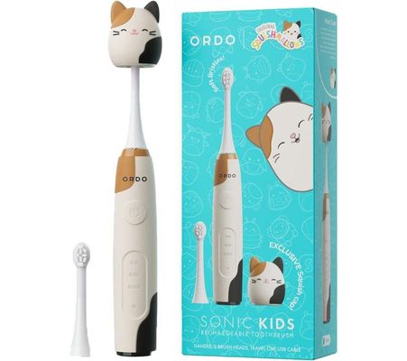 Ordo Sonic Kids Recharging Toothbrush Squishmallows Cam in White