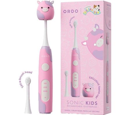 Ordo Sonic Kids Recharging Toothbrush Squishmallows Patty in Pink