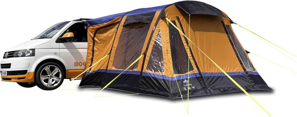 Loopo Breeze® v2 Inflatable Campervan Awning - Orange - Thumbnail 2