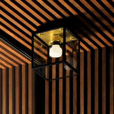 Buster + Punch RCA-14679 Caged Wet- Ceiling - Small Light Brass