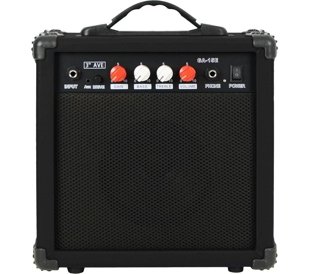 3RD AVENUE 15 W Combo Guitar Practice Amplifier - Black - Image 1