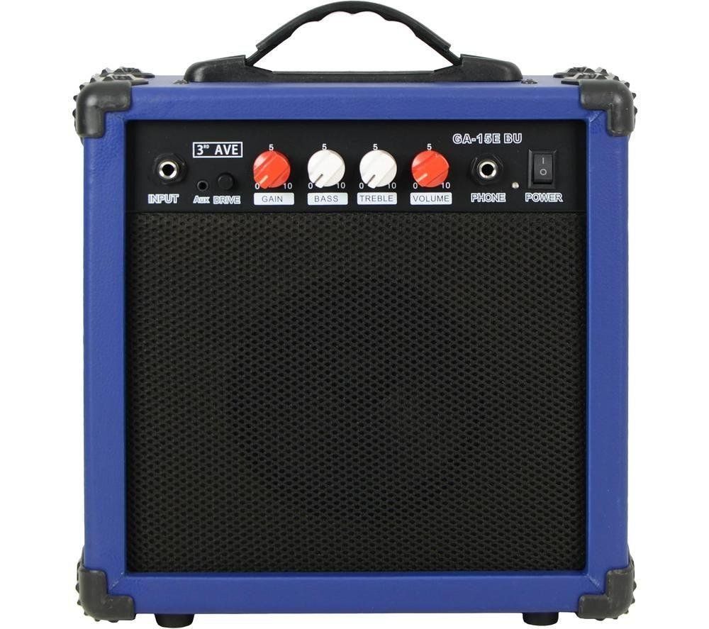 3RD AVENUE 15 W Combo Guitar Practice Amplifier - Blue - Image 1