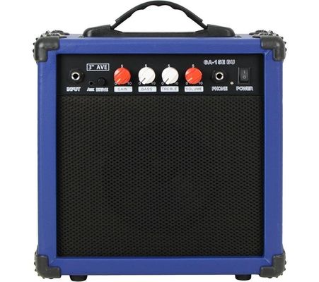3RD AVENUE 15 W Combo Guitar Practice Amplifier - Blue