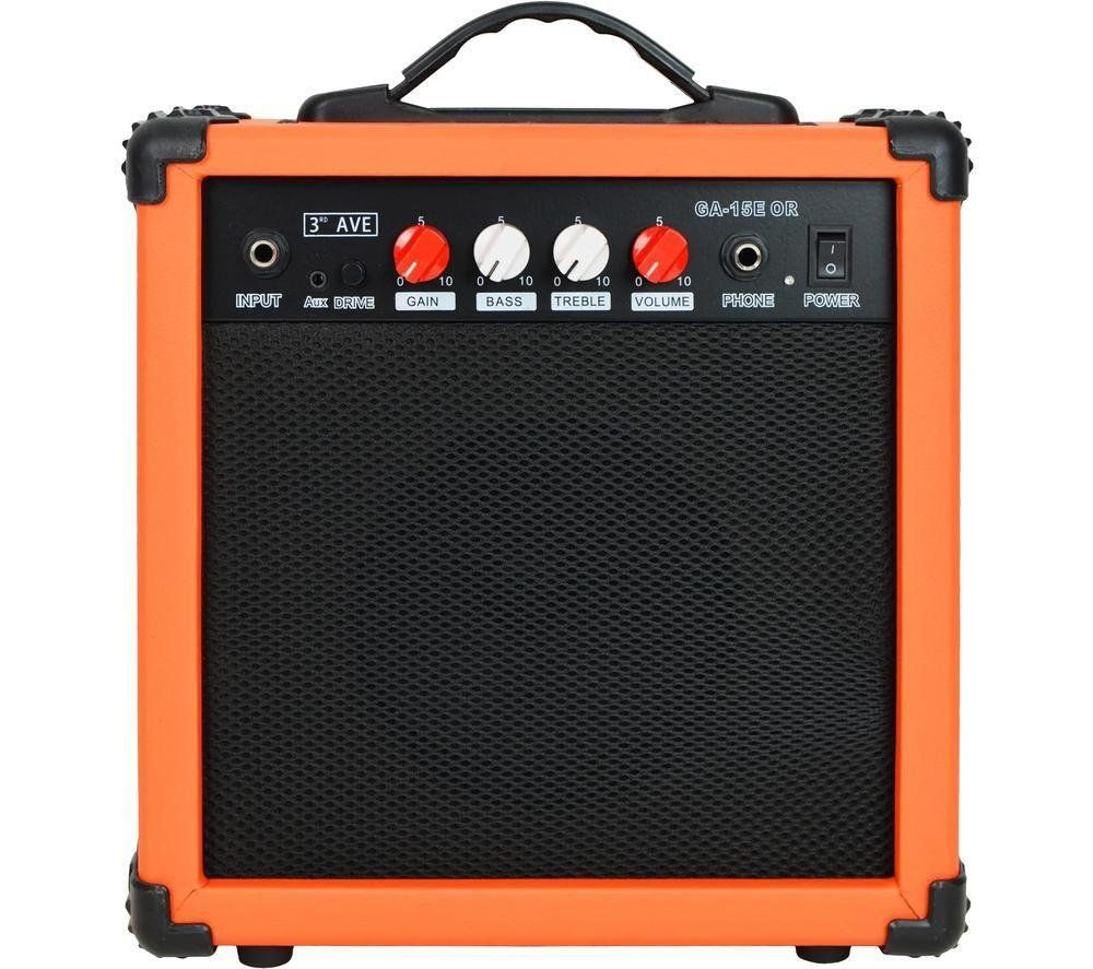 3RD AVENUE 15 W Combo Guitar Practice Amplifier - Orange - Image 1