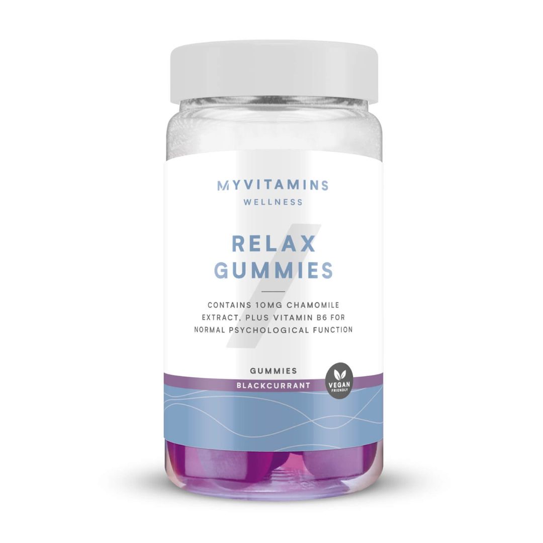 Myvitamins Relax Gummies - 60gummies - Blackcurrant - Image 1