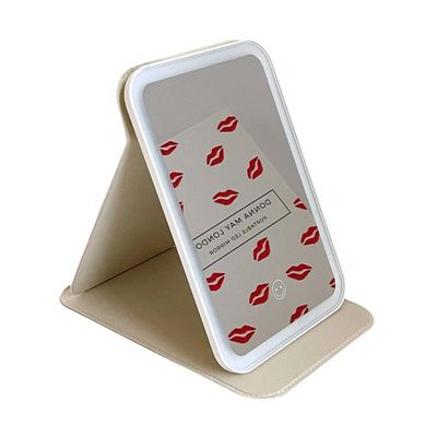 Donna May London Full Face Portable Led Mirror in Clear
