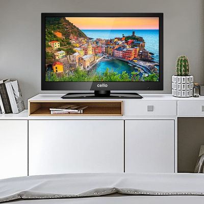 19" HD Ready LED TV with DVD - Black