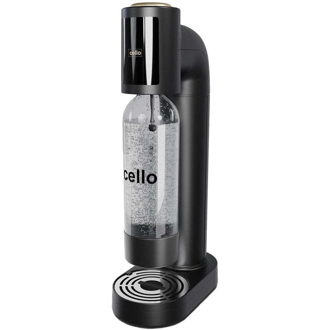 CELLO Soda Maker - Black, Black - Image 1