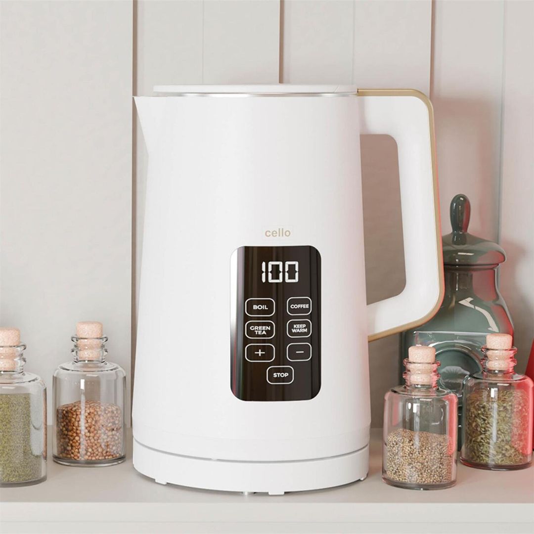 CELLO KE185 Electric Jug Kettle - Pebble White, White - Image 1