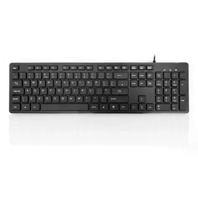 Accuratus 276R V4 keyboard Universal USB QWERTY English Black
