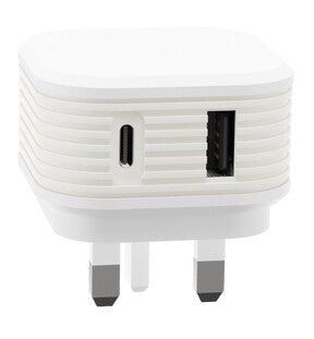 Juice JUI-MAINS-PD-PLUG-USBA/C-20W-ECO-WHT Universal White AC Indoor - Image 1
