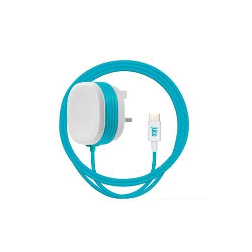 Juice JUI-MAINS-TYPEC-2.4A-ECO Smartphone, Tablet Blue, White AC Indoor - Image 1