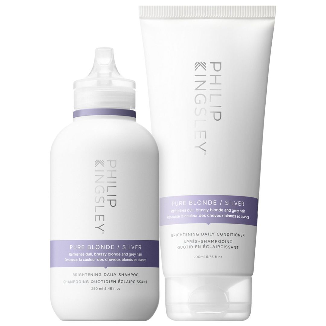 Philip Kingsley Pure Blonde/Silver Shampoo 250ml & Conditioner 200ml Duo (Worth £56.00) - Image 1