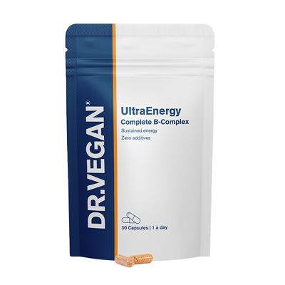DR.VEGAN Ultra Energy | B Vitamin Complex, 30 Capsules