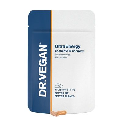 DR.VEGAN Ultra Energy | B Vitamin Complex, 30 Capsules - Thumbnail 2