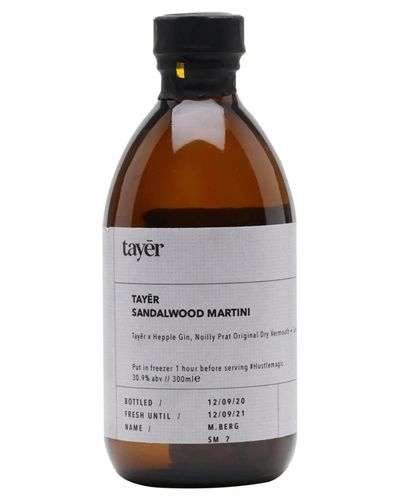 Tayer Sandalwood Martini