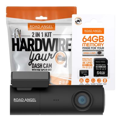 Road Angel Halo Spark Deluxe HD 1080p Dash Cam Kit
