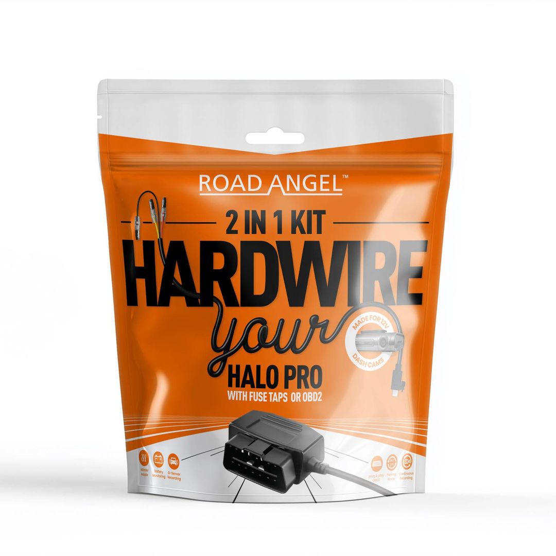Road Angel Halo Pro 2-in-1 Dash Cam Hardwire Kit - Image 1