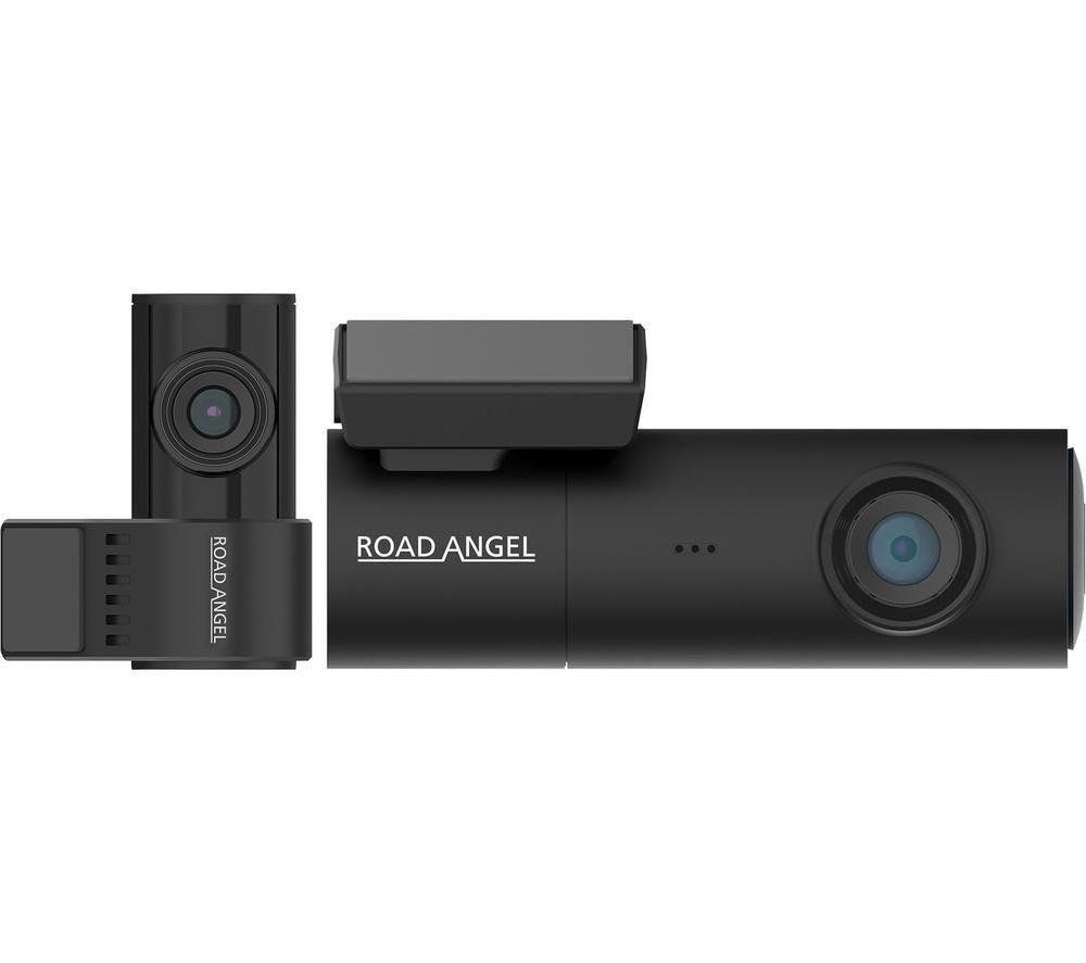 Road Angel Halo Spark Dual Deluxe 1080p Dash Cam 64GB MicroSD Card &am - Image 1