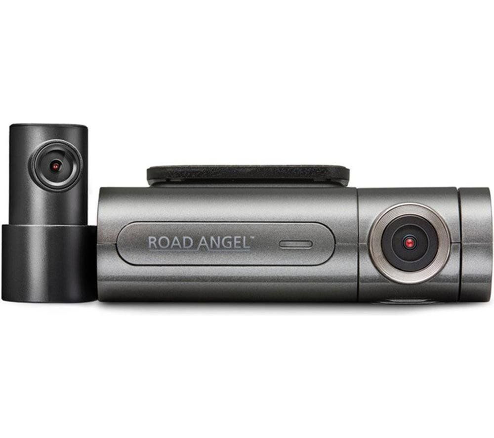 Road Angel Halo Pro Deluxe 2K Dual Front & Rear Dash Cam 64GB Micr - Image 1
