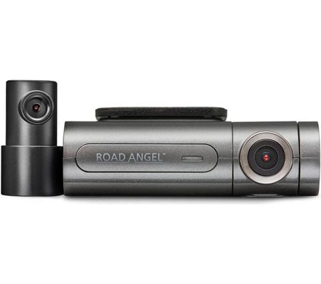 Road Angel Halo Pro Deluxe 2K Dual Front & Rear Dash Cam 64GB Micr