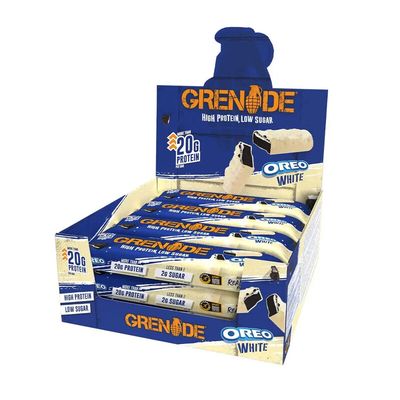 Grenade Protein Bars Oreo White