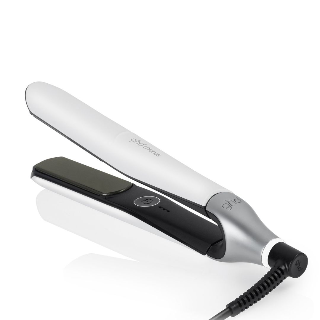ghd Chronos Hair Straightener - White - Image 1