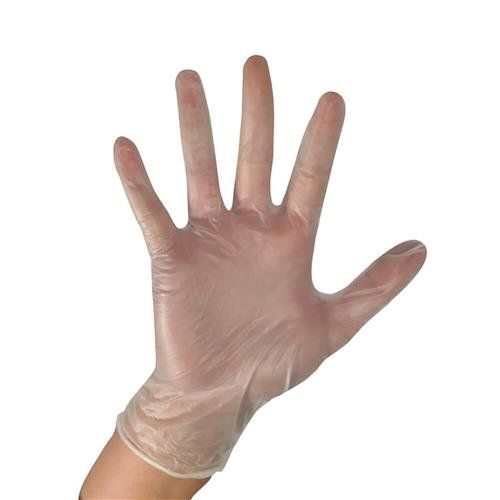 ValueX Vinyl Gloves Large Powder Free Clear (Pack 100) VGY100LC - Image 1